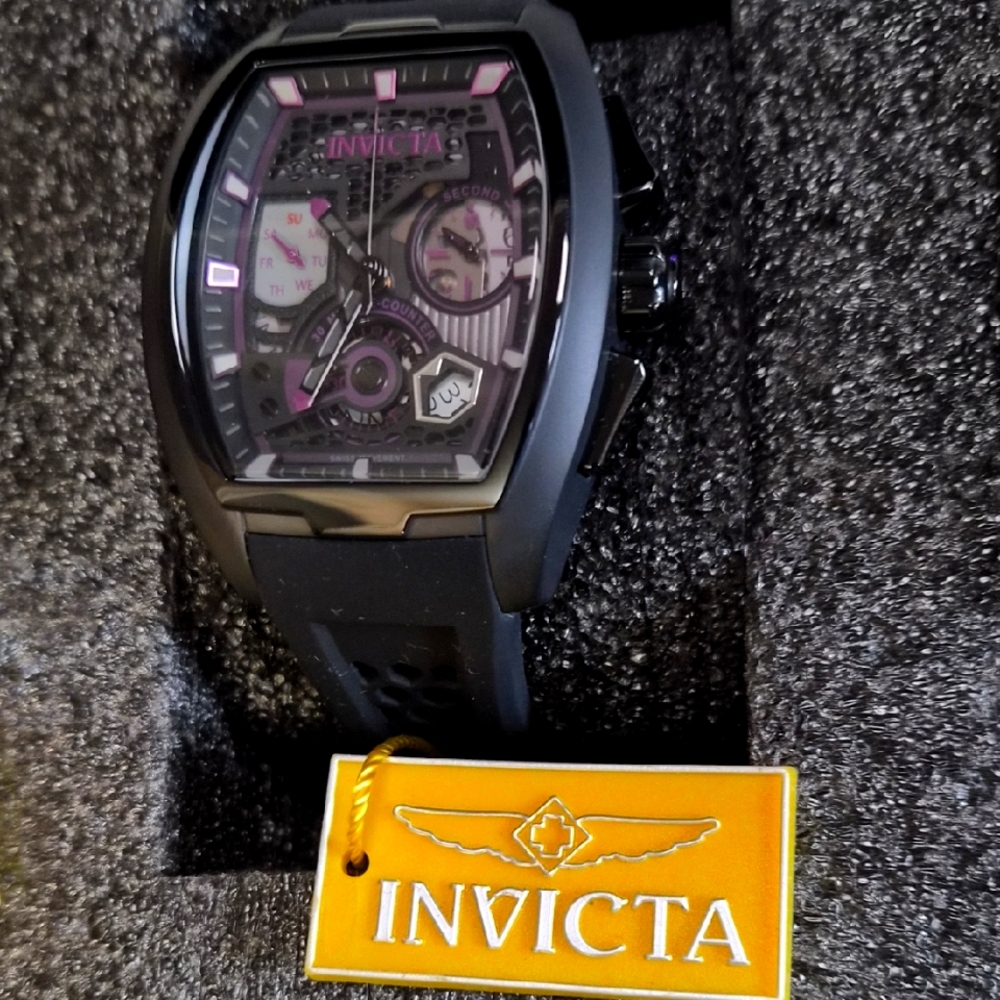 Invicta S1 Rally 25936 Diablo – 42 mm Swiss Quartz Chronograph